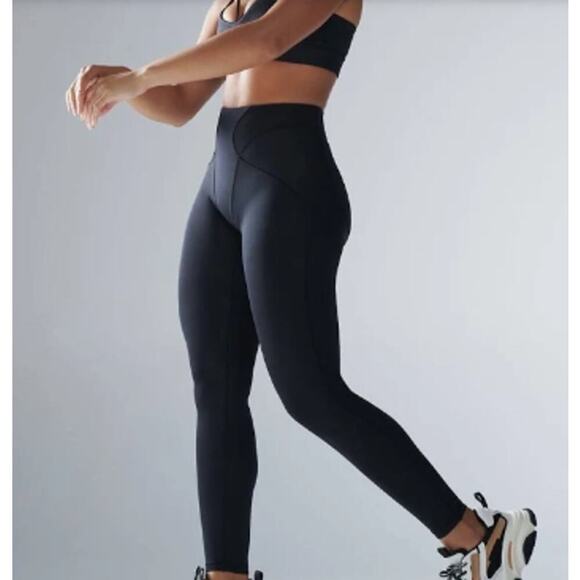 Savage Fenty High Waisted Curve Alert Leggings Black Plus Size 1X - Picture 3 of 12